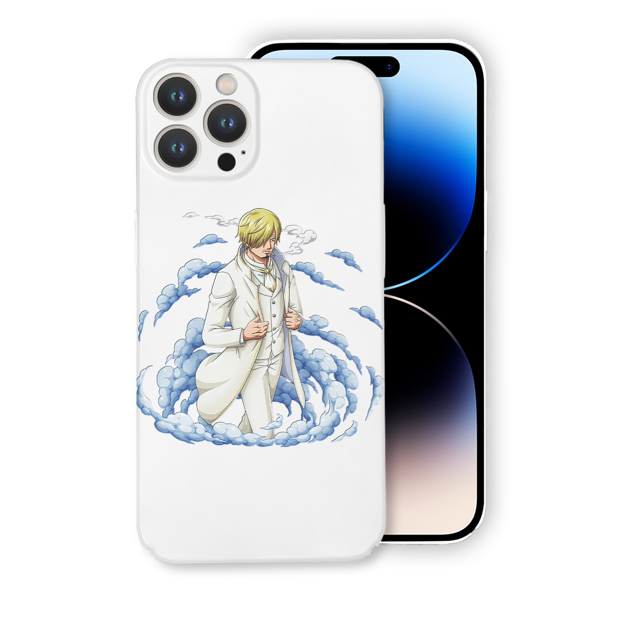 （画像用） ワンピース サンジ ONE PIECE Sanji 【iPhone 14シリーズ対応】ハードケース